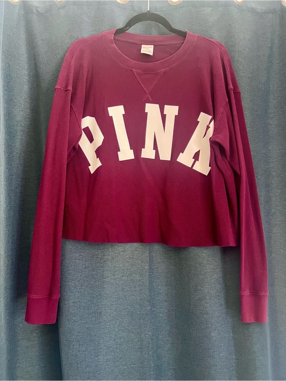 PINK Long Sleeve Top- M